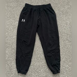 Black Men’s Under Armor Fleece Joggers